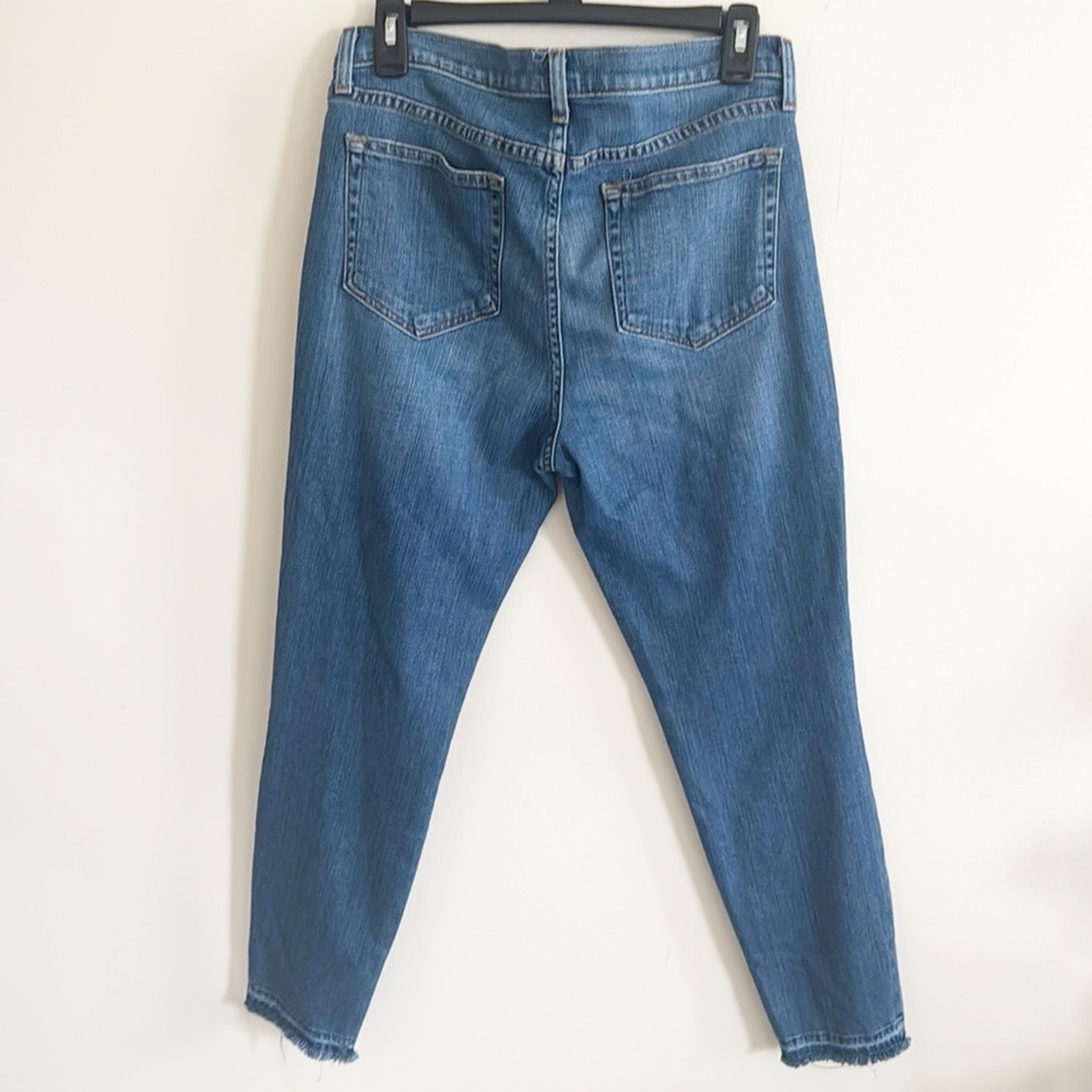 L’agence Laguna medium wash soft stretchy Slim High Rise Released Hem jean sz 30 - Picture 5 of 7